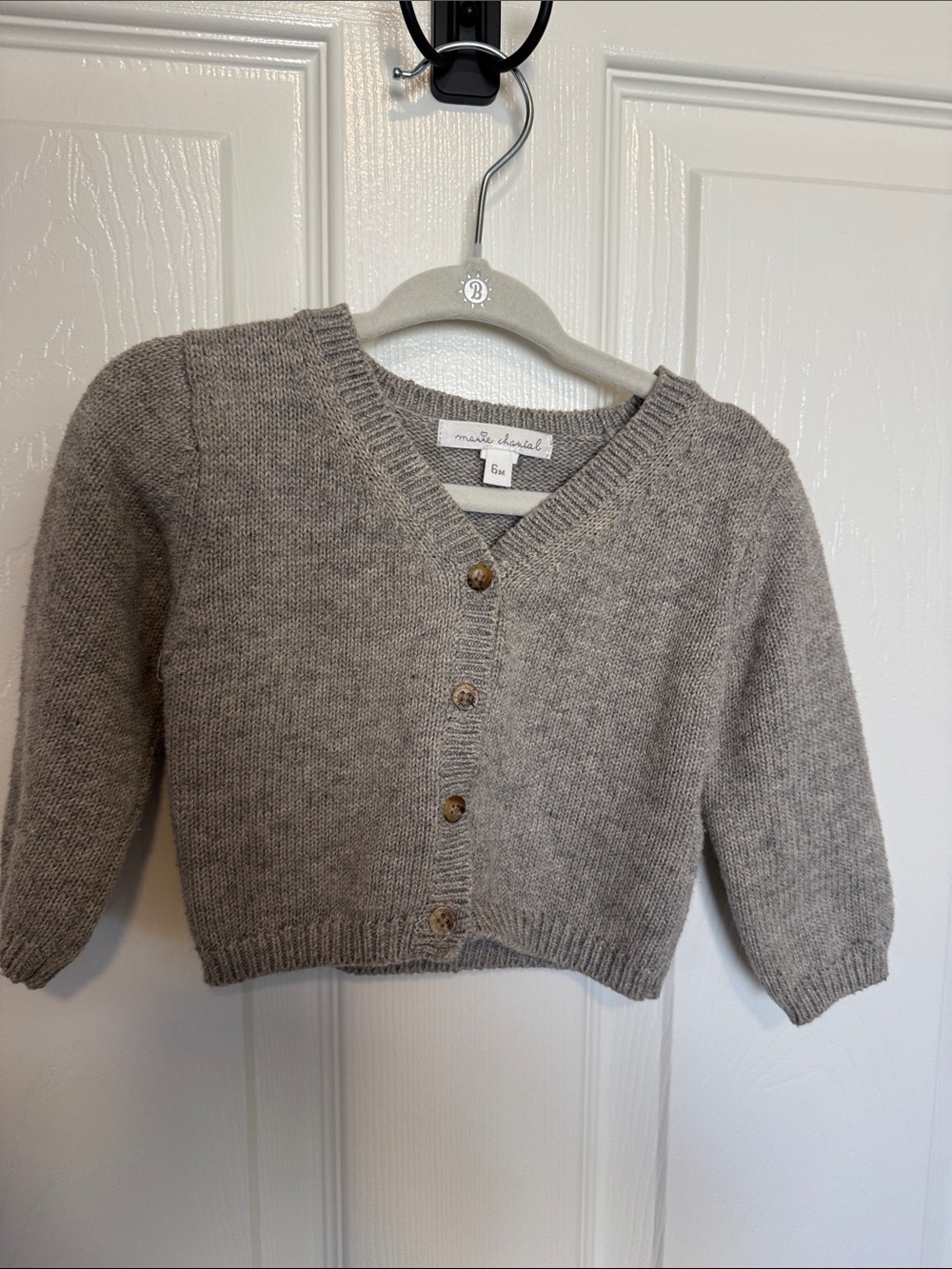 Marie Chantal baby sweater wool cotton